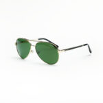 عینک آفتابی مردانه خلبانی Aviator شیشه سنگ کارتیر Cartier مدل EA-2862 | کلاسیک