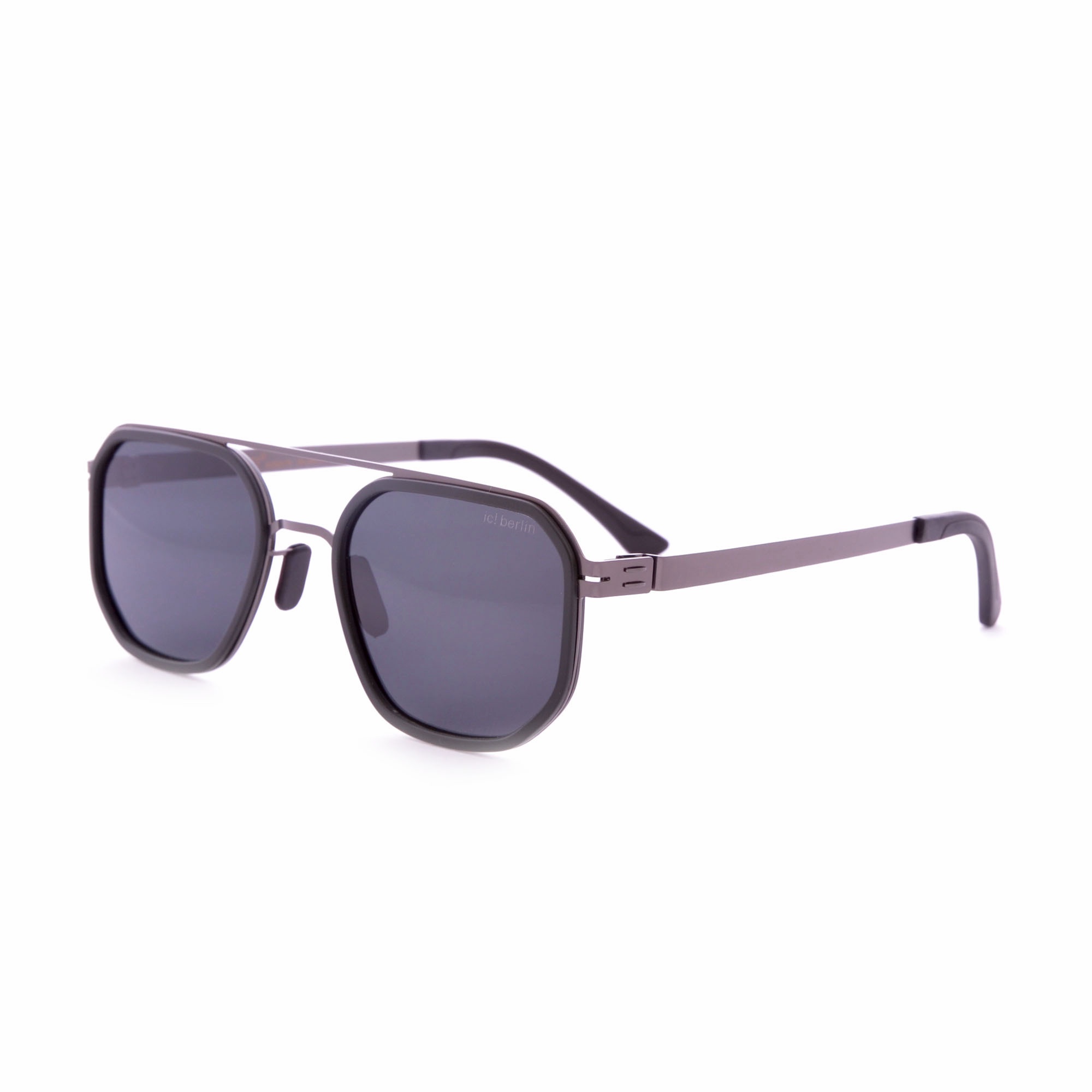 img_6337 عینک آفتابی مردانه آیس برلین ic! berlin مدل aviator titanium - Image 1