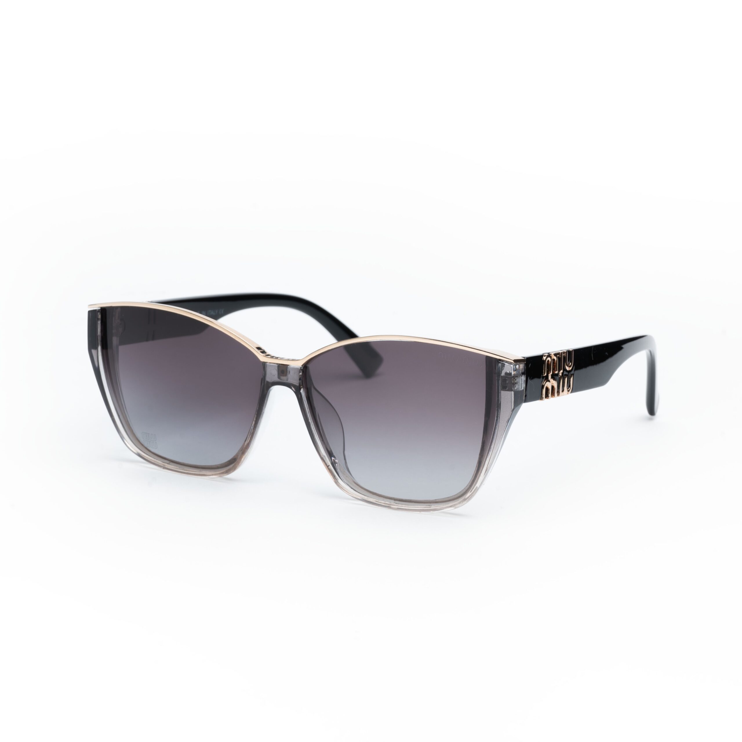 img_6555 عینک آفتابی زنانه میو میو Miu Miu مدل Cat-Eye پلاریزه - Image 1