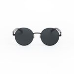 عینک آفتابی زنانه و مردانه کارتیر Cartier مدل Vintage Round پلاریزه - Image 2