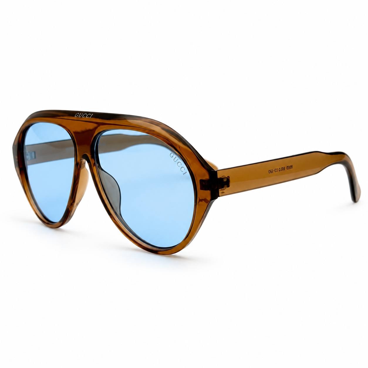 img_6830 عینک آفتابی زنانه و مردانه گوچی GUCCI مدل آویاتور کلاسیک - Image 1